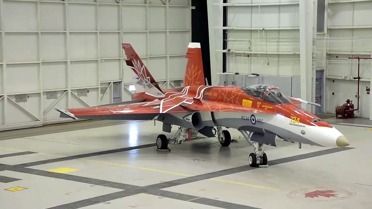 空军 cf-188a "大黄蜂"战斗机/demo team 2017年式样