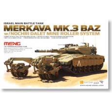 MENG MODELS TS-005 1/35 以色列.國防軍 陸軍'梅卡瓦'Mk.3帶NOCHRI掃雷犁坦克