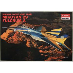 ACADEMY 2128 1/48 蘇聯 MIG-29UB'支點'戰鬥教練機/烏克蘭雨燕表演塗裝式樣