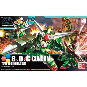 BANDAI 195960 build fighter SD#032 SxDxG 鋼彈 S*D*G Gundam