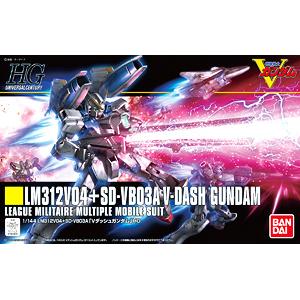 BANDAI 194874 1/144 hgUC#188 V 突進型鋼彈 V-Dash Gundam