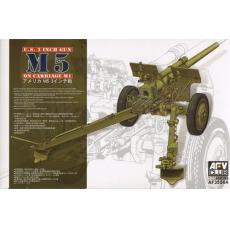 AFV CLUB 35S64 1/35 WW II美國陸軍 M5 3英吋早期生產型反坦克炮/限量生產