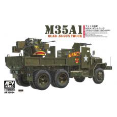 AFV CLUB 35034- 1/35 美國.陸軍 越南戰爭時期M-35A1 四聯裝.50機槍型武裝載重車