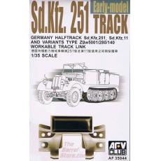 AFV CLUB 35044 1/35 WWII德國.陸軍Sd.Kfz251半履帶車適用Zgw5001/280/140鏈接履帶