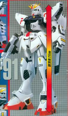 BANDAI 033813 1/60 鋼彈 F91 GUNDAM F91