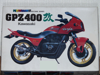 AOSHIMA 0000415 1/12 川崎機車 GPZ-400改摩托車