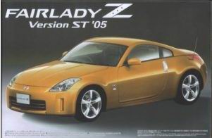 AOSHIMA 038772 1/24 日產汽車 FAIRLADY Z VER.ST/2005年式樣轎跑車