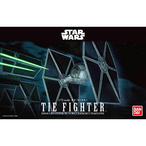 BANDAI 194870 1/72 星際大戰系列-鈦戰機/一般用機 TIE FIGHTER