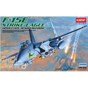 ACADEMY 12215 1/48 美國.空軍 F-15E'打擊鷹'戰鬥轟炸機/自由伊拉克行動式樣