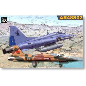 AFV CLUB AR-48S02 1/48 諾斯洛普 '老虎'III戰鬥機/智利空軍,摩洛哥空軍塗裝式樣