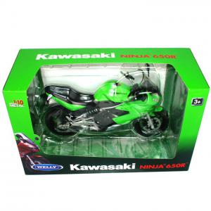 AOSHIMA 080894 1/12 AUTO MAXX系列-川崎 NINJA250SE摩托車/檸檬綠色