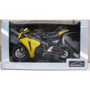 AOSHIMA 088470 1/12 AUTO MAXX系列--本田CBR-1000RR摩托車/黃色