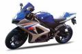 AOSHIMA 088500 1/12 AUTO MAXX系列--鈴木 GSX-R1000摩托車/金屬藍色