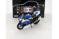 AOSHIMA 088500 1/12 AUTO MAXX系列--鈴木 GSX-R1000摩托車/金屬藍色