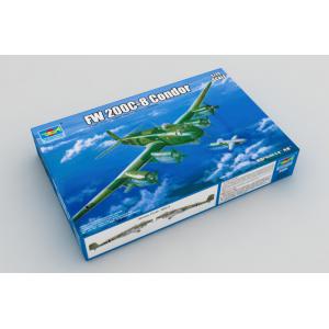TRUMPETER 01639 1/72 WW II德國.空軍 FW200 C-8"禿鷹"運輸機