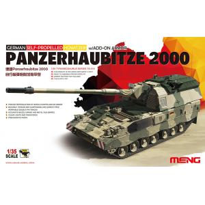MENG MODELS TS-019 1/35 德國.陸軍 PZH-2000 155mm自行榴彈砲附加裝甲型
