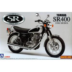 AOSHIMA 046203 1/12 山葉機車 SR400摩托車/ 1996年式樣