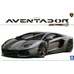 AOSHIMA 001424 1/24 藍博基尼 '雄性鬥牛/Aventador' LP700-4跑車