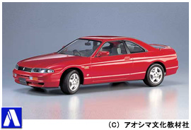 AOSHIMA 018040 1/24 日產汽車 '地平線'SKYLINE GTS25t typeM (R33)轎跑車