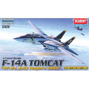 ACADEMY 12426 1/72 美國.海軍 F-14'雄貓'戰鬥機/1980年第VF-84中隊式樣/限量生產