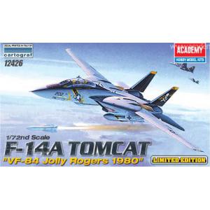 ACADEMY 12426 1/72 美國.海軍 F-14'雄貓'戰鬥機/1980年第VF-84中隊式樣/限量生產