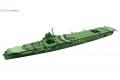 AOSHIMA 000991 1/700 WW II日本帝國海軍 '雲龍/UNRYU'航空母艦