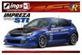 AOSHIMA 050545 1/24 速霸陸 IMPREZA STI 5門轎車/2007年份