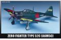 ACADEMY 12493 1/72 WW II日本.帝國海軍 三菱公司'零式'52-丙戰鬥機