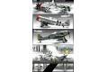 ACADEMY 12513 1/72 WW II德國空軍FW190A-8戰鬥機與美國陸軍P-47D'雷霆'戰鬥機