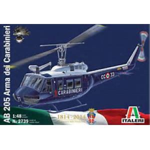 ITALERI 2739 1/48 美國.貝爾公司 AB-205通用直升機