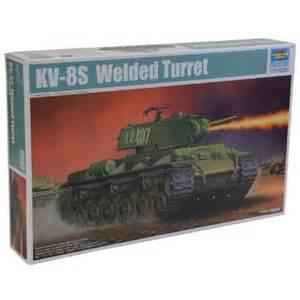 TRUMPETER 01572 1/35 WW II蘇聯.陸軍 KV-8S重型坦克