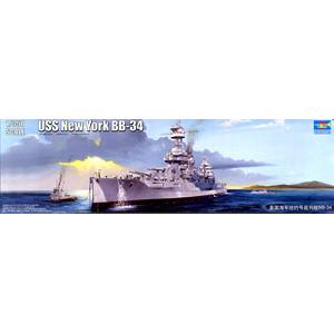 TRUMPETER 05339 1/350 WW II美國.海軍 BB-34'紐約號/NEW YORK'戰列艦