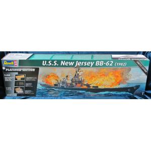 REVELL 05129 1/350 美國.海軍 BB-62愛荷華級'新澤西'戰列艦/1982年/白金限定版