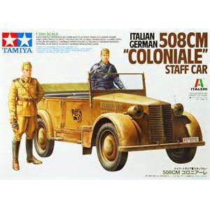 TAMIYA 37014 WW II義大利/德國陸軍 508CM coloniale參謀車
