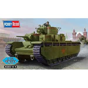HOBBY BOSS 83841 1/35 WW II蘇聯.陸軍 T-35'伏羅希洛夫元帥'早期生產型重型坦克