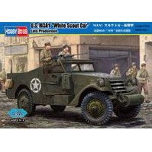 HOBBY BOSS 82452 1/35 WW II美國.陸軍 M3A1'懷特'後期生產型偵蒐車