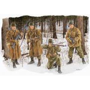 DRAGON 6163 1/35 WW II美國.陸軍1944年'巴斯通'戰役第101師傘兵人物