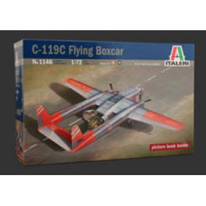 ITALERI 1146 1/72  美國.空軍 C-119C'飛行車廂'運輸機