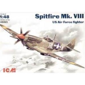 ICM 48065 1/48 WW II英國.空軍 '噴火'.Mk.VIII戰鬥機/美軍塗裝式樣