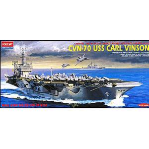 ACADEMY 1443 1/800 美國 CVN-70  卡爾文森號航空母艦
