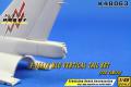 KASL/凱斯洛 1/48 K-48063 美國.空軍 F-16A/B'戰隼'戰鬥機適用垂直尾翼改裝套件