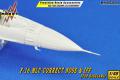 KASL/凱斯洛 K-48068 1/48 美國空軍 F-16MLU'戰隼'戰鬥機適用正確機鼻及IFF敵我識別天線改裝套件