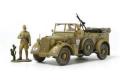 TAMIYA 37015 1/35 WW II德國.陸軍 霍希公司Kfz.15軍用卡車帶非洲軍團人物