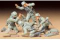 TAMIYA 35193 1/35 WW II德國.陸軍 迫擊砲射擊步兵人物