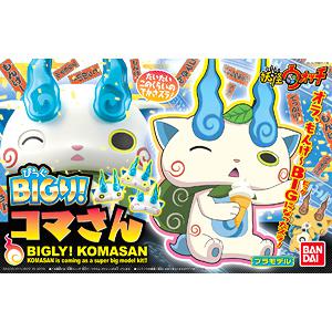 BANDAI 196700 妖怪手錶 巨大版 小石獅 Bigri! Komasan