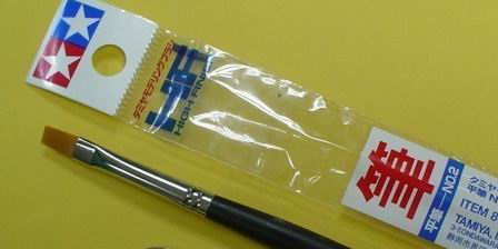 TAMIYA  87047  HIGH FINISH系列--NO.2 平塗筆 FLAT BRUSH #2