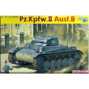 DRAGON 6572 1/35 WW II德國.陸軍 Pz.Kpfw.II Ausf.B二號B坦克