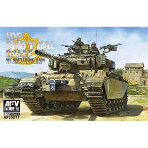 AFV CLUB 35277 1/35 以色列.國防軍 '蕭特卡爾'後期生產型帶衝擊錘坦克