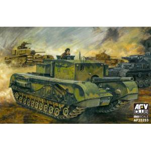 AFV CLUB 35253 1/35 WW II英國.陸軍 '邱吉爾'3吋榴彈砲搭載型坦克