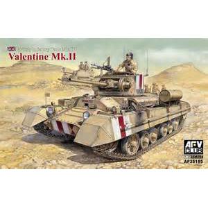 AFV CLUB 35185 1/35  WW II英國.陸軍 '華倫泰'Mk.III步兵坦克/北非塗裝式樣